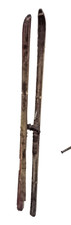 Coppia sci alpinismo antichi