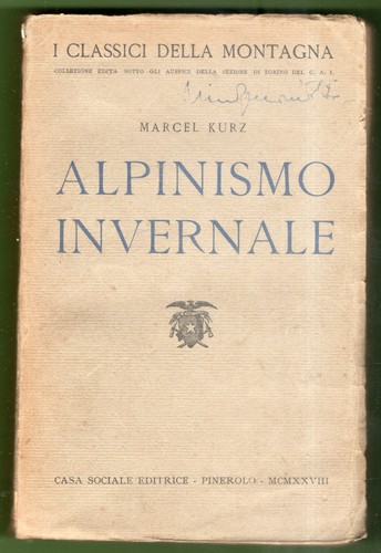 Kurz alpinismo invernale 1928 - invernale,