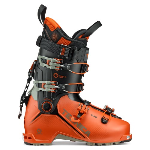 Scarponi sci alpinismo - sci, tecnica